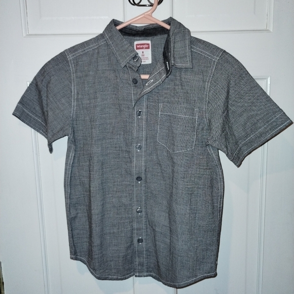 Boys Wrangler Button Down Shirt - Picture 1 of 4